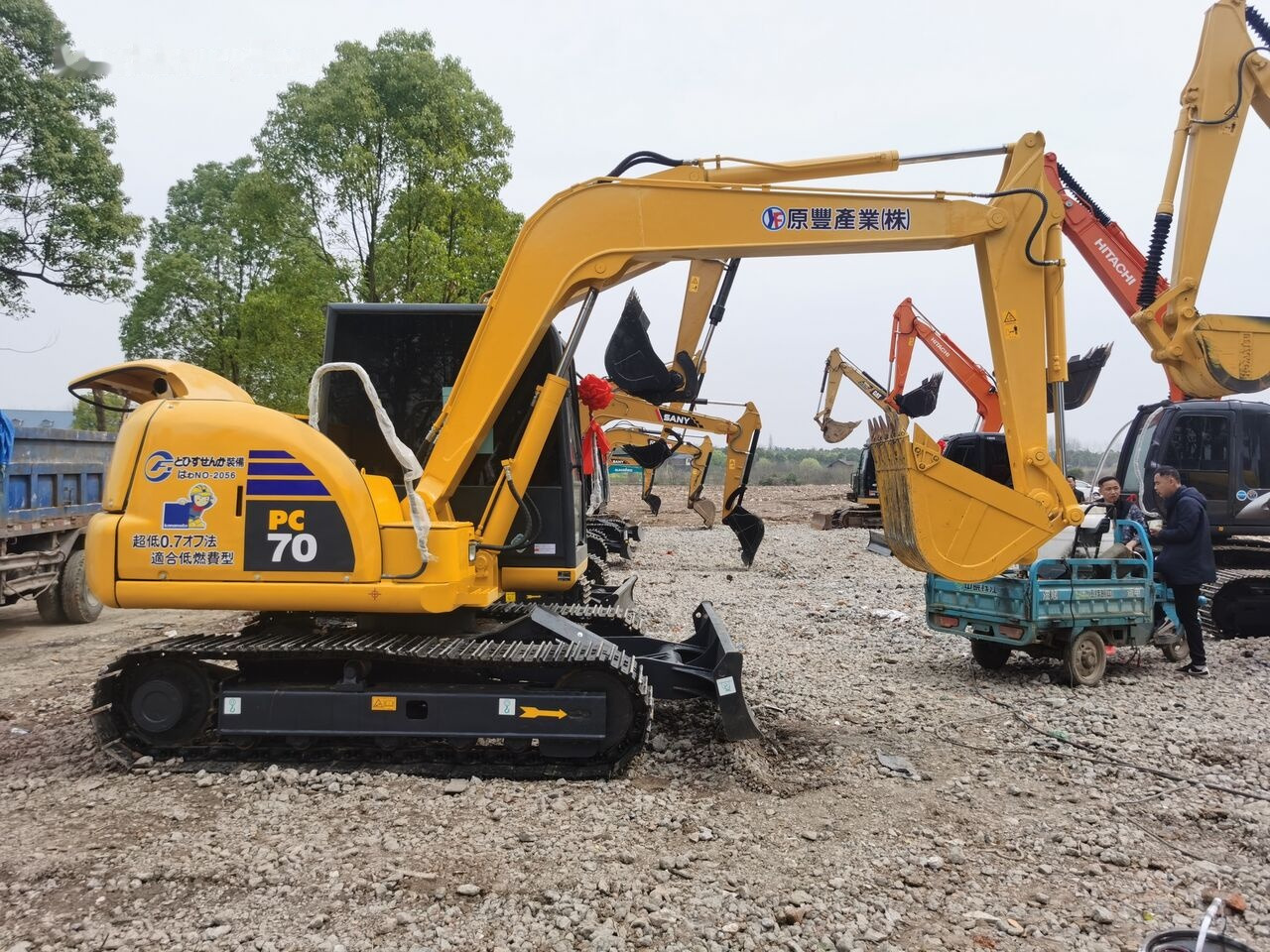 Komatsu PC70-8 - Minigrävmaskin: bild 4 Komatsu PC70-8 - Minigrävmaskin: bild 4