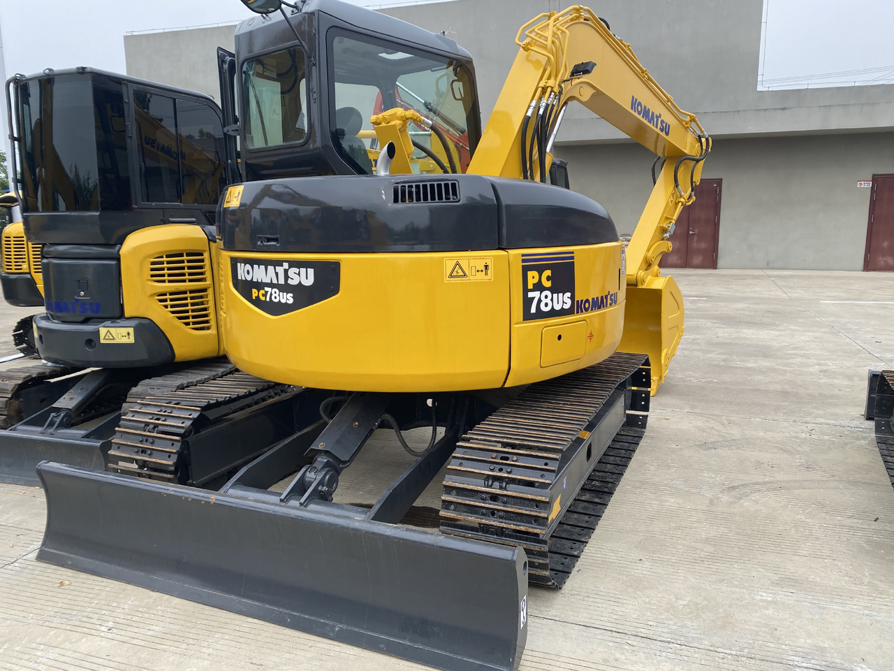 Komatsu PC78US - Minigrävmaskin: bild 2 Komatsu PC78US - Minigrävmaskin: bild 2