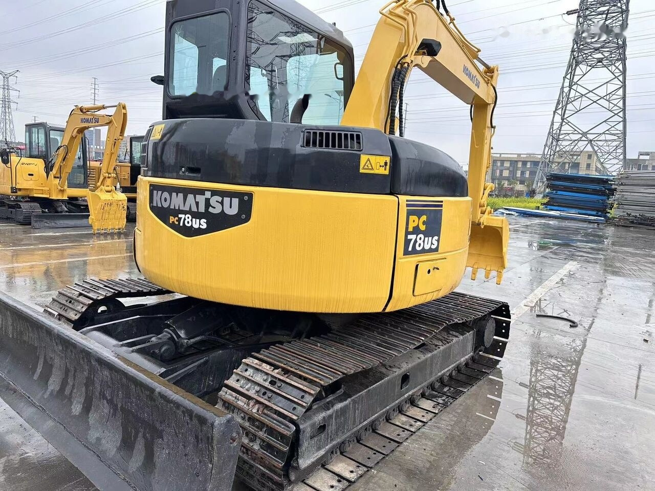 Komatsu PC78US - Minigrävmaskin: bild 4 Komatsu PC78US - Minigrävmaskin: bild 4