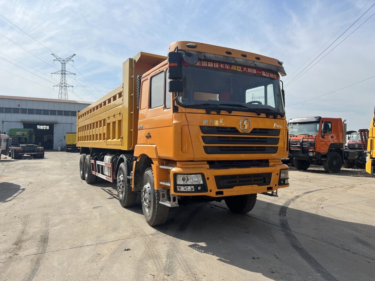 Tippbil lastbil Shacman F3000 8*4: bild 7 Tippbil lastbil Shacman F3000 8*4: bild 7