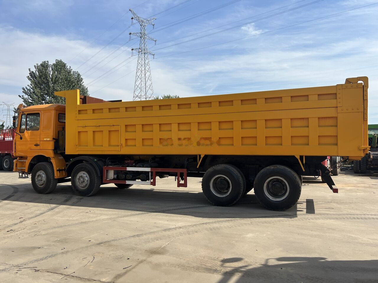 Tippbil lastbil Shacman F3000 8*4: bild 6 Tippbil lastbil Shacman F3000 8*4: bild 6