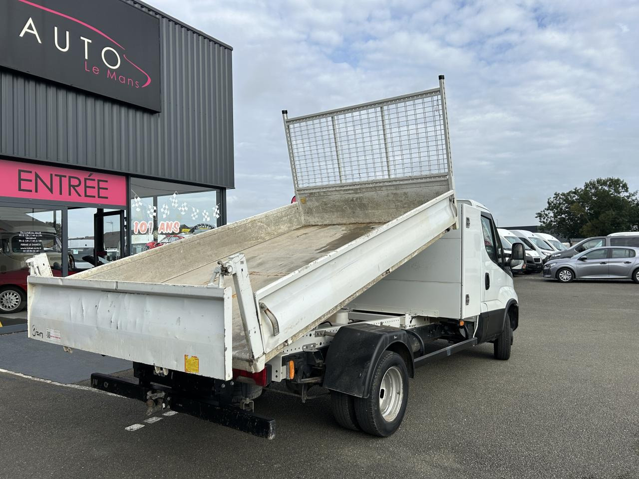 Transportbil med tippflak IVECO Daily 35 C 16H BENNE + COFFRE 3.0 160CH: bild 6