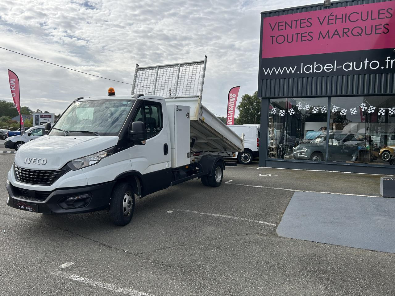 Transportbil med tippflak IVECO Daily 35 C 16H BENNE + COFFRE 3.0 160CH: bild 7