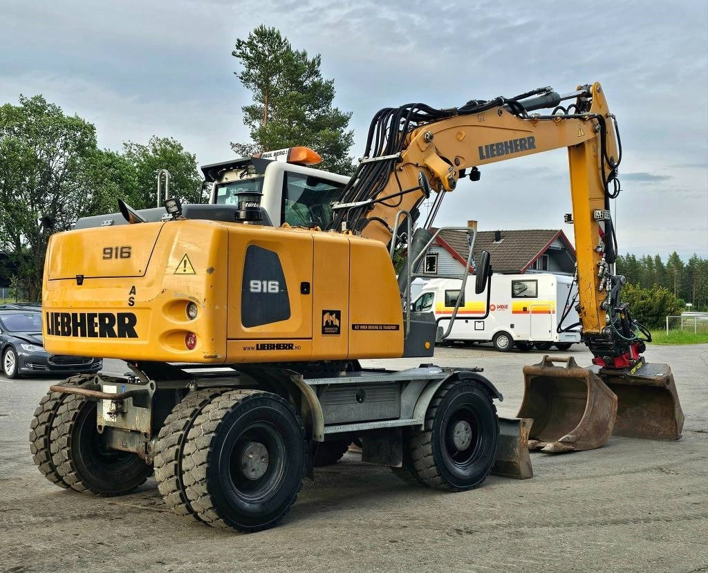 Liebherr A 916 - Grävmaskin på däck: bild 5 Liebherr A 916 - Grävmaskin på däck: bild 5