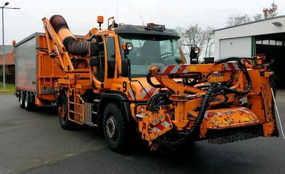 Unimog U527 mit Mulag Saugmähkombination SB 600 MFK 600 Abschiebewagen Mercedes-Benz Böschungsmäher Böschungsmulcher Hangmäher 530 U 527 535 430 405 427 Abschieber Mähanhänger Dücker - Utility/ Specialfordon: bild 1 Unimog U527 mit Mulag Saugmähkombination SB 600 MFK 600 Abschiebewagen Mercedes-Benz Böschungsmäher Böschungsmulcher Hangmäher 530 U 527 535 430 405 427 Abschieber Mähanhänger Dücker - Utility/ Specialfordon: bild 1