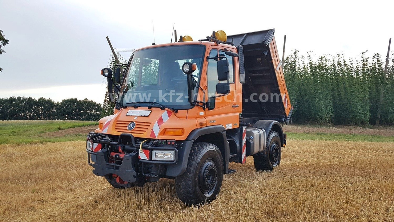 Unimog U400 405/12*HYDROSTAT*VARIOPILOT*Euro4*Kipper - Tippbil lastbil: bild 1 Unimog U400 405/12*HYDROSTAT*VARIOPILOT*Euro4*Kipper - Tippbil lastbil: bild 1