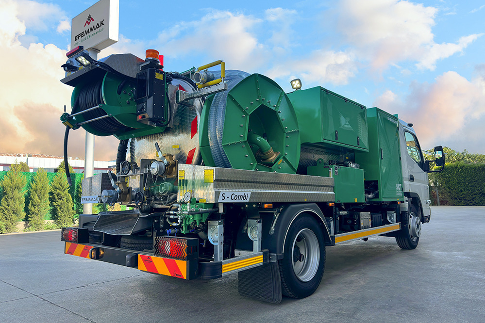 EFEMMAK S-Combi Combined Sewer Jetting And Vacuum Vehicle - Sugbil: bild 3 EFEMMAK S-Combi Combined Sewer Jetting And Vacuum Vehicle - Sugbil: bild 3