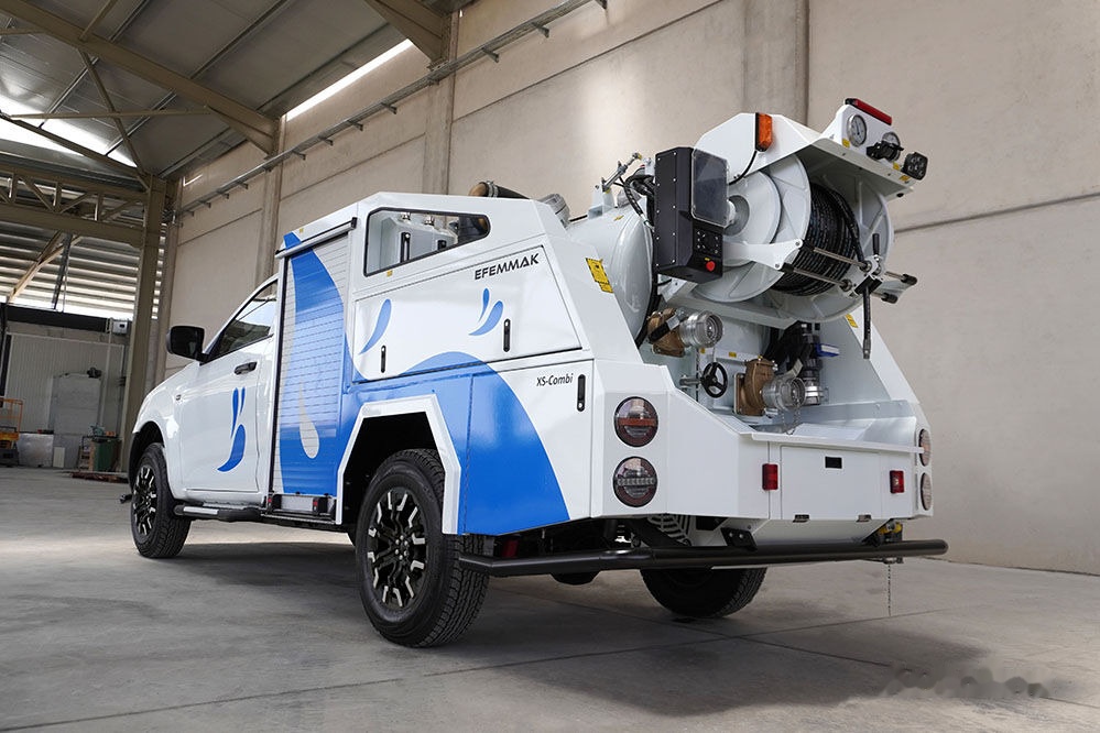 EFEMMAK Xs-Combi Combined Sewer Jetting And Vacuum Vehicle - Sugbil: bild 5 EFEMMAK Xs-Combi Combined Sewer Jetting And Vacuum Vehicle - Sugbil: bild 5