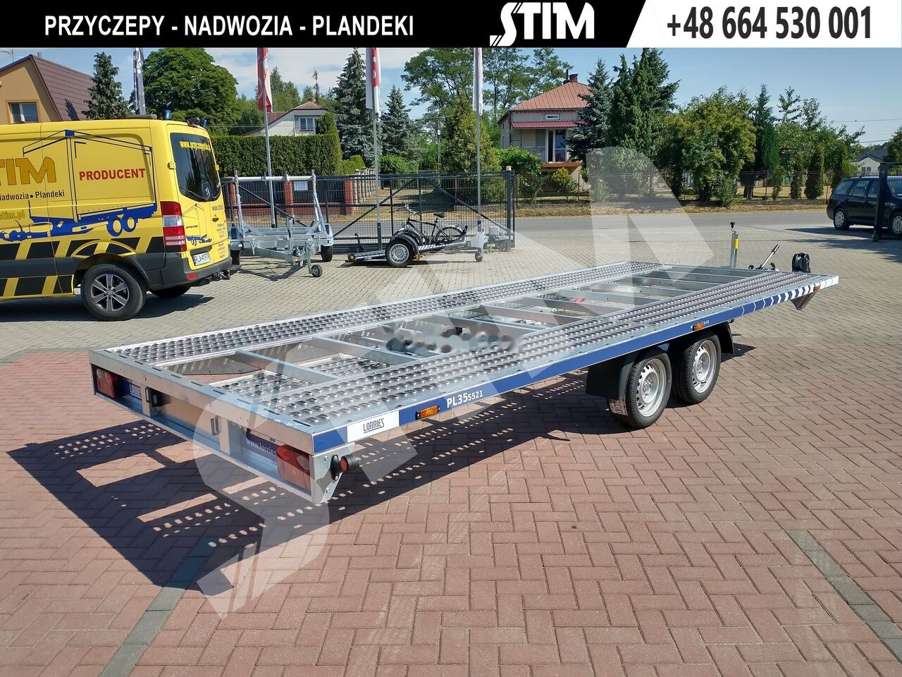 Lorries PL35-5521 - Biltransportsläp: bild 1 Lorries PL35-5521 - Biltransportsläp: bild 1