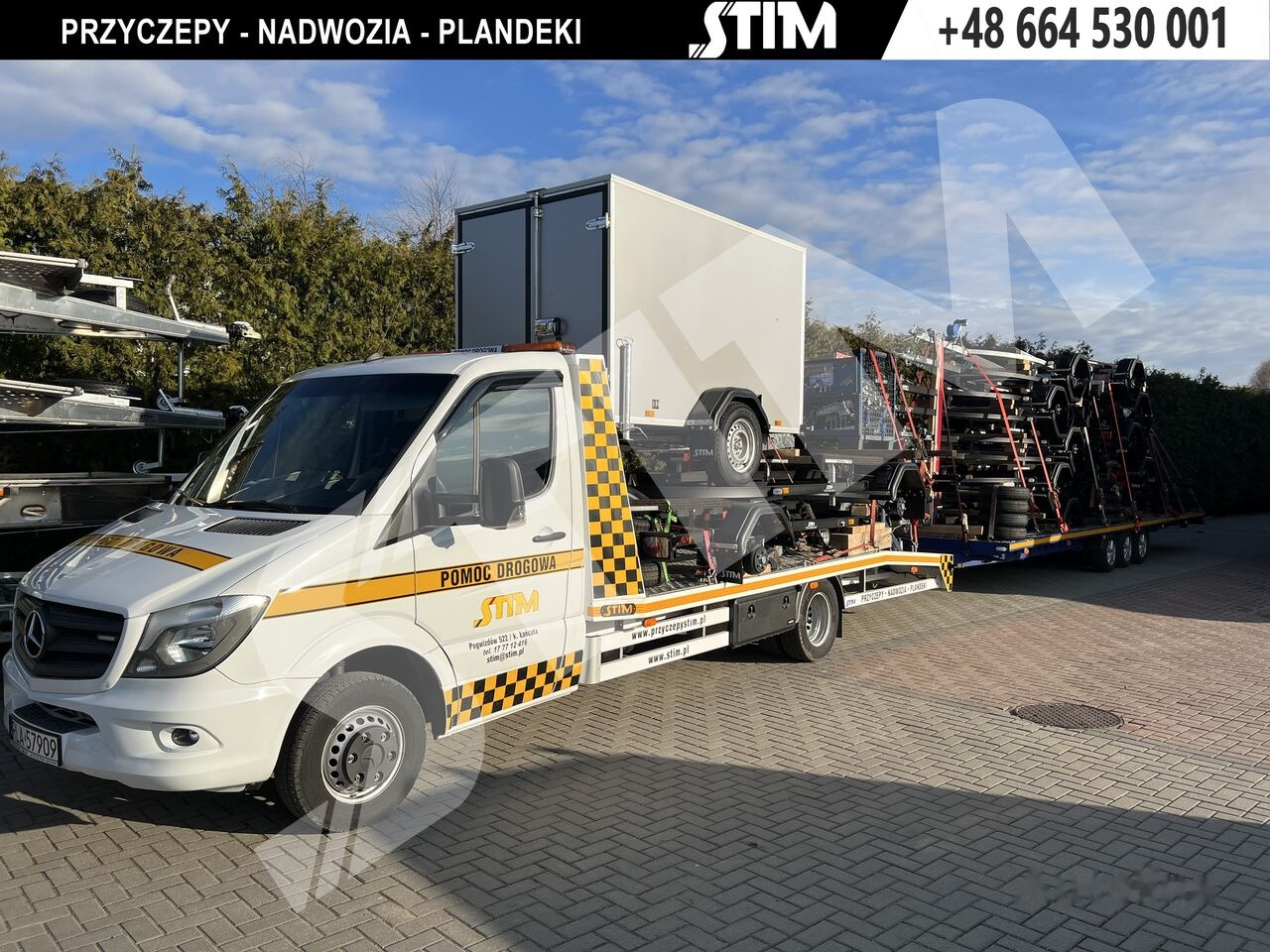 Ny Båttrailer Stim L11-SW/075M Przyczepa lekka do przewozu skutera wodnego: bild 12