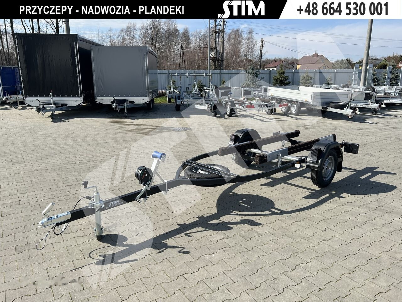 Stim L11-SW/075M Przyczepa lekka do przewozu skutera wodnego - Båttrailer: bild 1 Stim L11-SW/075M Przyczepa lekka do przewozu skutera wodnego - Båttrailer: bild 1