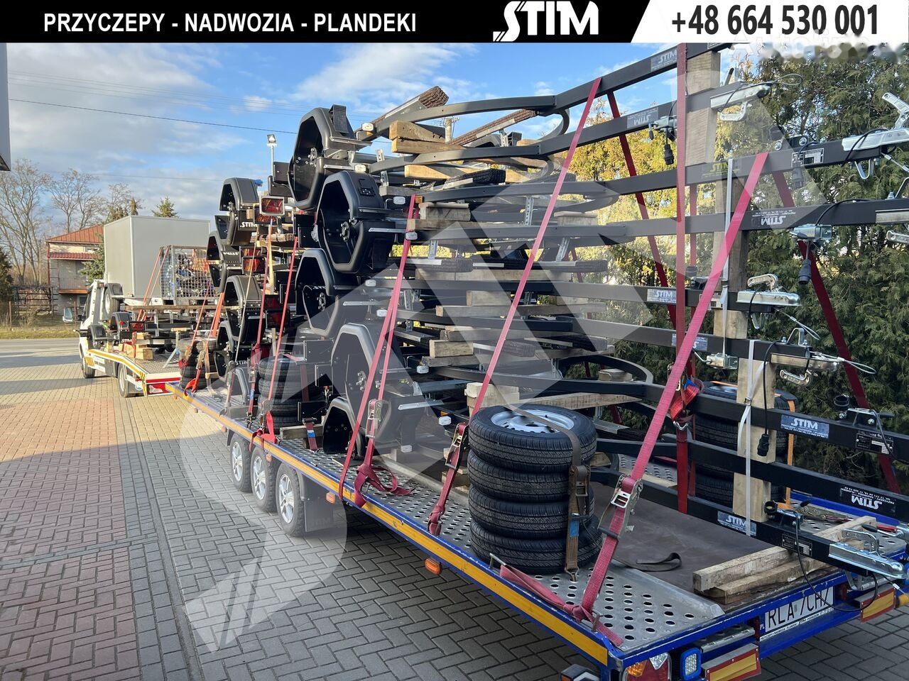 Ny Båttrailer Stim L11-SW/075M Przyczepa lekka do przewozu skutera wodnego: bild 14