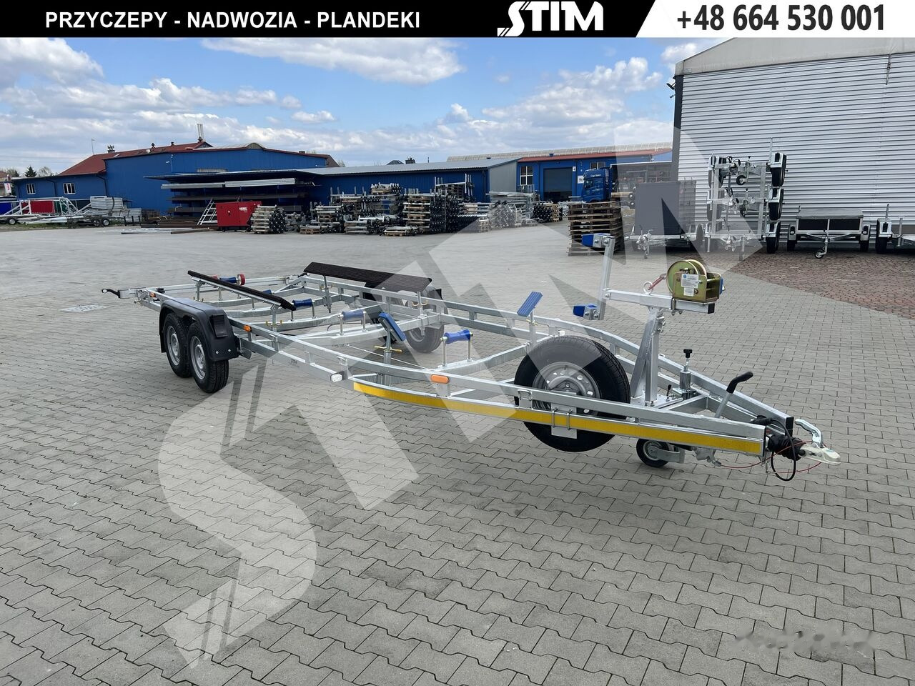 Stim L22/PŁ-ST/75-30 - Båttrailer: bild 1 Stim L22/PŁ-ST/75-30 - Båttrailer: bild 1