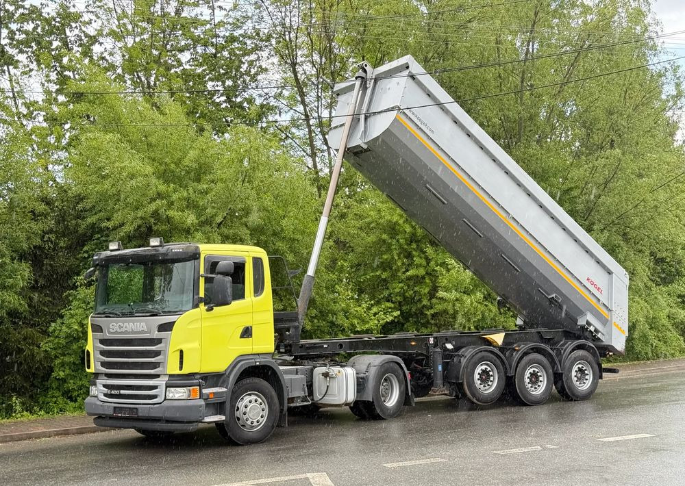 Scania * Zestaw * Scania G400 + Naczepa Kogel Kiper Wywrotka * Sprowadzony * Bardzo Dobry Stan * - Dragbil, Tippbil semitrailer: bild 1 Scania * Zestaw * Scania G400 + Naczepa Kogel Kiper Wywrotka * Sprowadzony * Bardzo Dobry Stan * - Dragbil, Tippbil semitrailer: bild 1