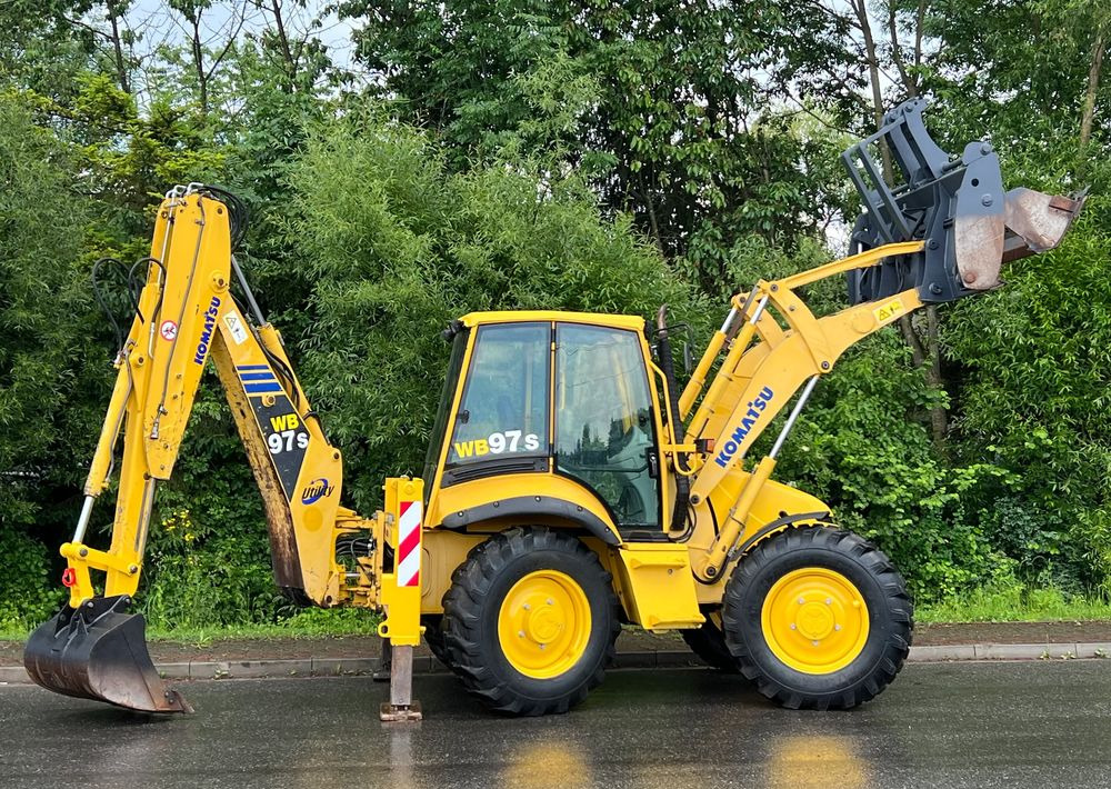Grävlastare Komatsu * Koparko Ładowarka * Komatsu WB 97 S Utility *: bild 15 Grävlastare Komatsu * Koparko Ładowarka * Komatsu WB 97 S Utility *: bild 15