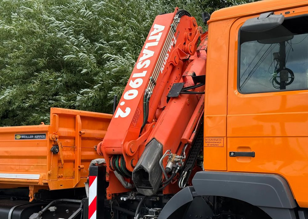 MAN * FE 410 A * MAN * 4x4 * HDS ATLAS 190 * Kiper Wywrotka * Bardzo Dobry Stan * Sprowadzony - Tippbil lastbil, Kranbil: bild 5 MAN * FE 410 A * MAN * 4x4 * HDS ATLAS 190 * Kiper Wywrotka * Bardzo Dobry Stan * Sprowadzony - Tippbil lastbil, Kranbil: bild 5