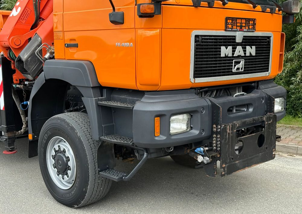 MAN * FE 410 A * MAN * 4x4 * HDS ATLAS 190 * Kiper Wywrotka * Bardzo Dobry Stan * Sprowadzony - Tippbil lastbil, Kranbil: bild 4 MAN * FE 410 A * MAN * 4x4 * HDS ATLAS 190 * Kiper Wywrotka * Bardzo Dobry Stan * Sprowadzony - Tippbil lastbil, Kranbil: bild 4