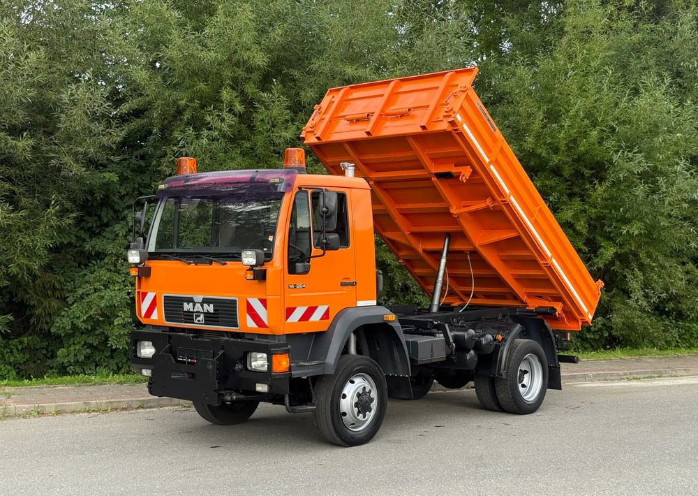 MAN * MAN 14-220 * Kiper Wywrotka Meiller * 4x4 * Zimowe Utrzymanie * Unimog * - Tippbil lastbil: bild 1 MAN * MAN 14-220 * Kiper Wywrotka Meiller * 4x4 * Zimowe Utrzymanie * Unimog * - Tippbil lastbil: bild 1