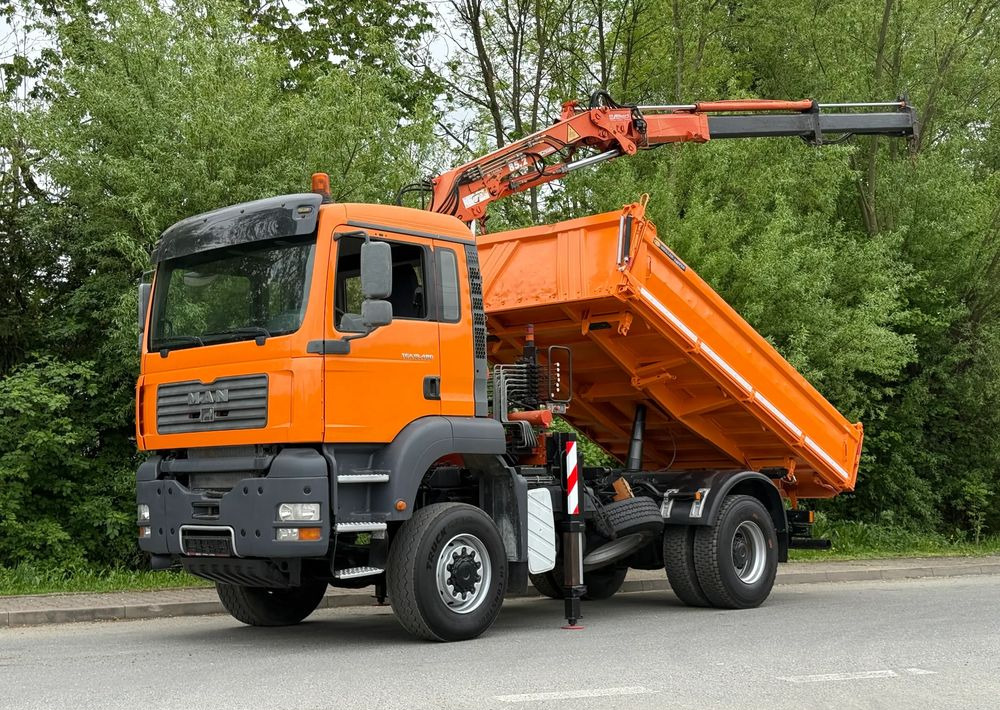 MAN * MAN 18 480 * KIPER WYWROTKA * 4x4 * HDS ATLAS 85* STAN BARDZO DOBRY * Sprowadzony - Tippbil lastbil: bild 1 MAN * MAN 18 480 * KIPER WYWROTKA * 4x4 * HDS ATLAS 85* STAN BARDZO DOBRY * Sprowadzony - Tippbil lastbil: bild 1