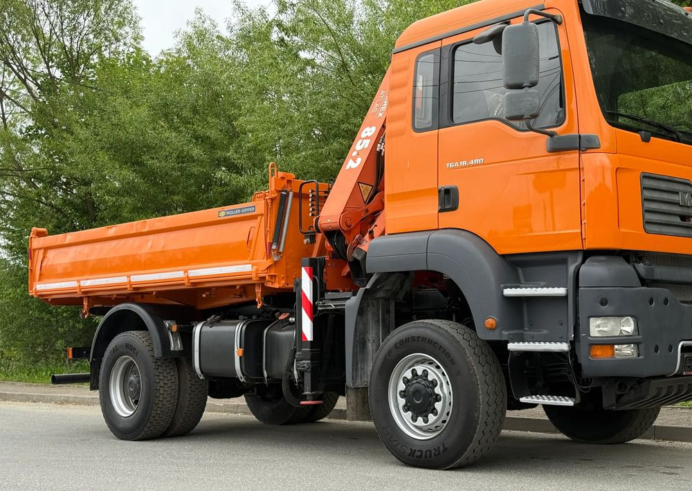 MAN * MAN 18 480 * KIPER WYWROTKA * 4x4 * HDS ATLAS 85* STAN BARDZO DOBRY * Sprowadzony - Tippbil lastbil: bild 5 MAN * MAN 18 480 * KIPER WYWROTKA * 4x4 * HDS ATLAS 85* STAN BARDZO DOBRY * Sprowadzony - Tippbil lastbil: bild 5