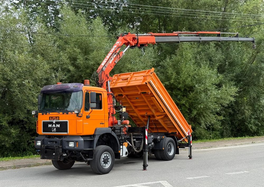 MAN * MAN FE 410 A * Kiper Wywrotka * 4x4 * HDS ATLAS 190 * Sprowadzony* Bardzo Dobry Stan * - Tippbil lastbil: bild 2 MAN * MAN FE 410 A * Kiper Wywrotka * 4x4 * HDS ATLAS 190 * Sprowadzony* Bardzo Dobry Stan * - Tippbil lastbil: bild 2