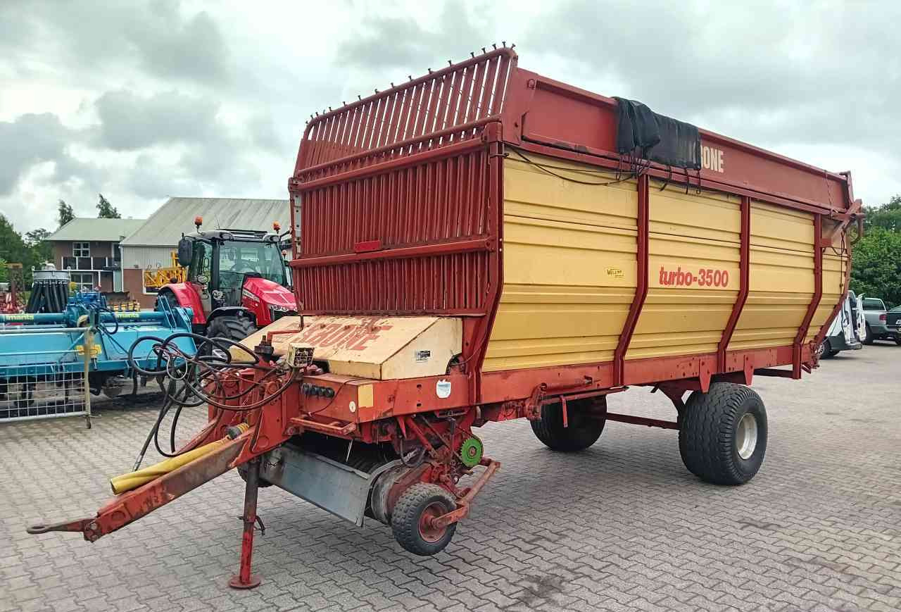 Krone Turbo 3500 enkelas - Ensilagevagn: bild 2 Krone Turbo 3500 enkelas - Ensilagevagn: bild 2