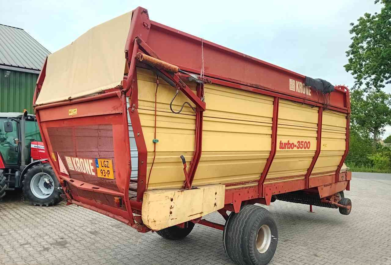 Krone Turbo 3500 enkelas - Ensilagevagn: bild 4 Krone Turbo 3500 enkelas - Ensilagevagn: bild 4