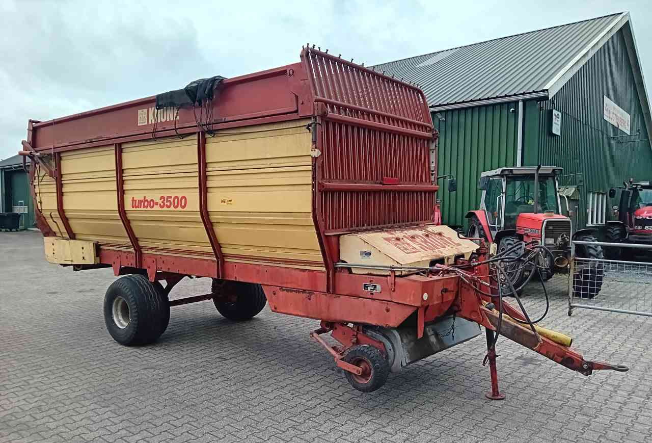 Krone Turbo 3500 enkelas - Ensilagevagn: bild 1 Krone Turbo 3500 enkelas - Ensilagevagn: bild 1