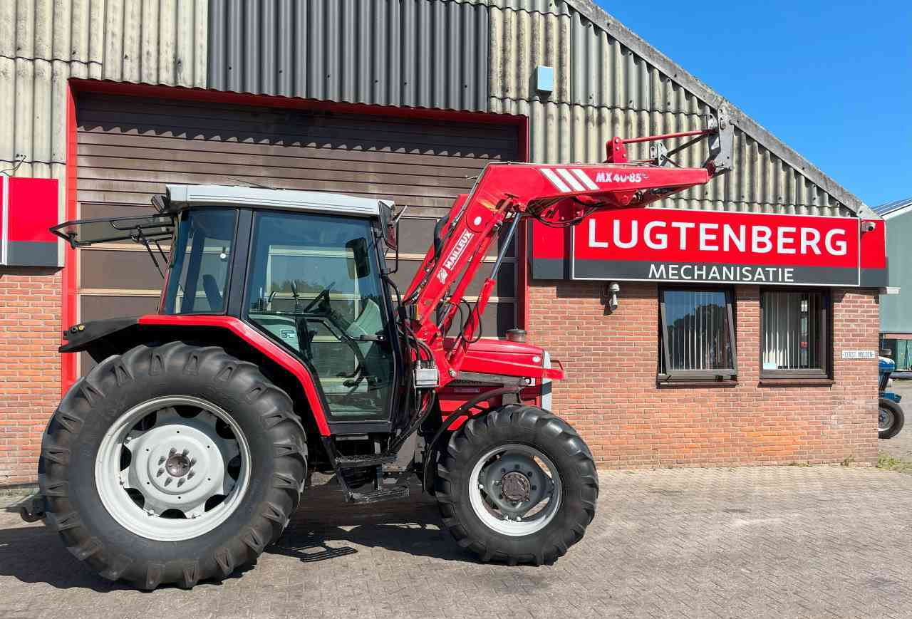 Massey Ferguson 6140 Dynashift met Mailleux voorlader tractoren - Traktor: bild 2 Massey Ferguson 6140 Dynashift met Mailleux voorlader tractoren - Traktor: bild 2