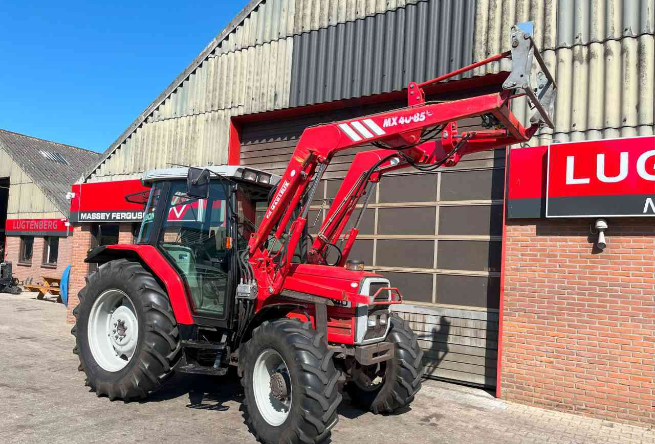 Massey Ferguson 6140 Dynashift met Mailleux voorlader tractoren - Traktor: bild 3 Massey Ferguson 6140 Dynashift met Mailleux voorlader tractoren - Traktor: bild 3