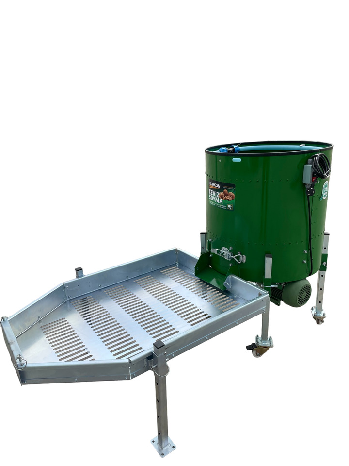 Burkon Sabit Hızlı (Rendeli-Lazerli) Ceviz Soyma Makinesi (80 Kg 190 Lt - Livsmedelsmaskin: bild 1 Burkon Sabit Hızlı (Rendeli-Lazerli) Ceviz Soyma Makinesi (80 Kg 190 Lt - Livsmedelsmaskin: bild 1