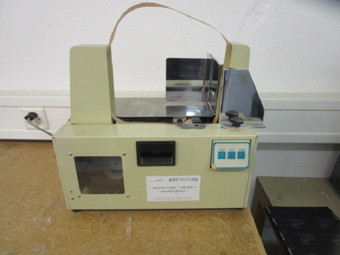 BANDEROLIERMASCHINE TANNER JC200 80 - Förpackningsmaskin: bild 1 BANDEROLIERMASCHINE TANNER JC200 80 - Förpackningsmaskin: bild 1