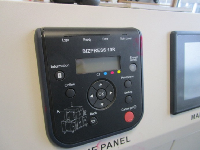 Tryckmaskin DIGITAL ETIKETTENDRUCKMASCHINE VP320C BIZPRESS 13R: bild 12