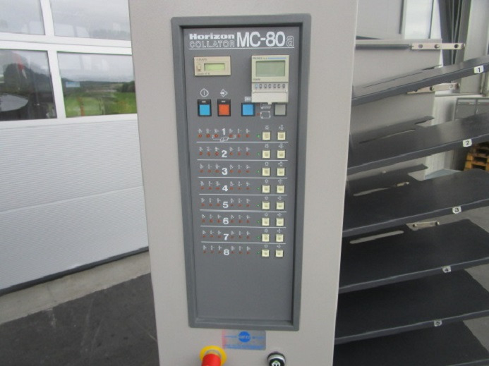 ZUSAMMENTRAGTURM HORIZON MC-80a MIT KOMPRESSOR - Tryckmaskin: bild 5 ZUSAMMENTRAGTURM HORIZON MC-80a MIT KOMPRESSOR - Tryckmaskin: bild 5