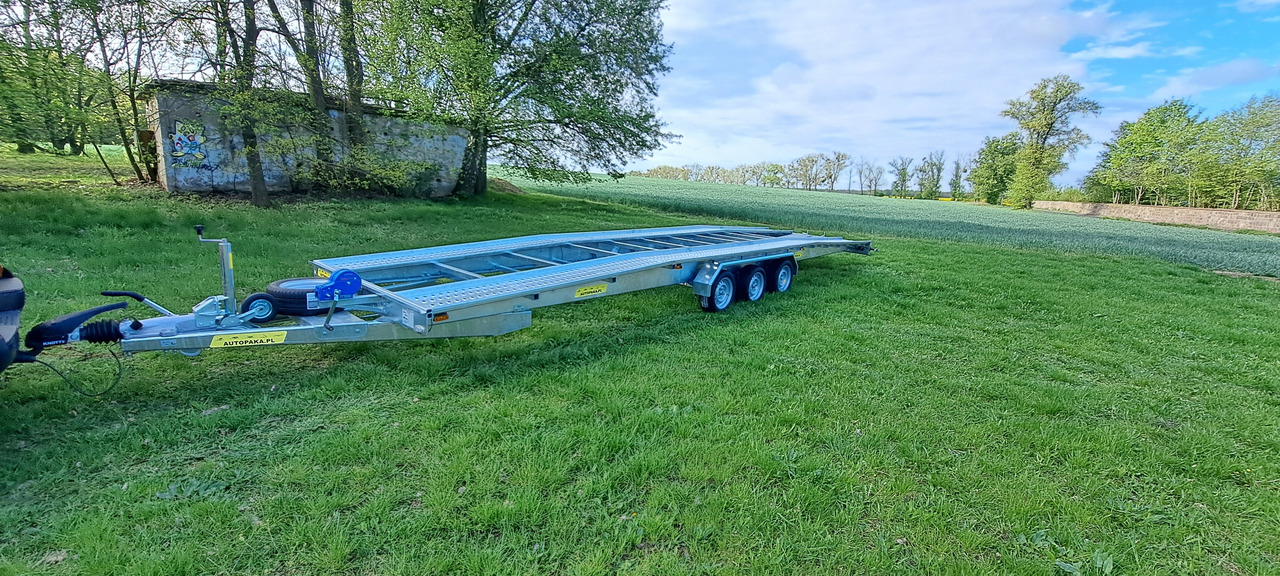 LAWETA Z NAJAZDAMI NA 2 AUTA 8,5x2M DMC 3500, 3 OSIE / CAR TRANSPORTER WITH RAMPS FOR 2 CARS 8.5x2M DMC 3500, 3 AXLES - Biltransportsläp: bild 3 LAWETA Z NAJAZDAMI NA 2 AUTA 8,5x2M DMC 3500, 3 OSIE / CAR TRANSPORTER WITH RAMPS FOR 2 CARS 8.5x2M DMC 3500, 3 AXLES - Biltransportsläp: bild 3