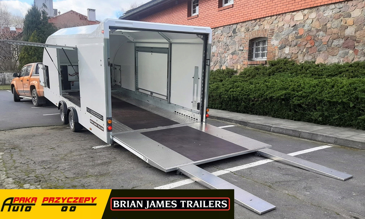 LAWETA ZAMKNIĘTA BJT RACE TRANSPORTER 4 - U NAS KOLOR CZARNY OD RĘKI / BJT RACE TRANSPORTER 4 CLOSED TRAILER - AVAILABLE IN BLACK NOW - Biltransportsläp: bild 4 LAWETA ZAMKNIĘTA BJT RACE TRANSPORTER 4 - U NAS KOLOR CZARNY OD RĘKI / BJT RACE TRANSPORTER 4 CLOSED TRAILER - AVAILABLE IN BLACK NOW - Biltransportsläp: bild 4
