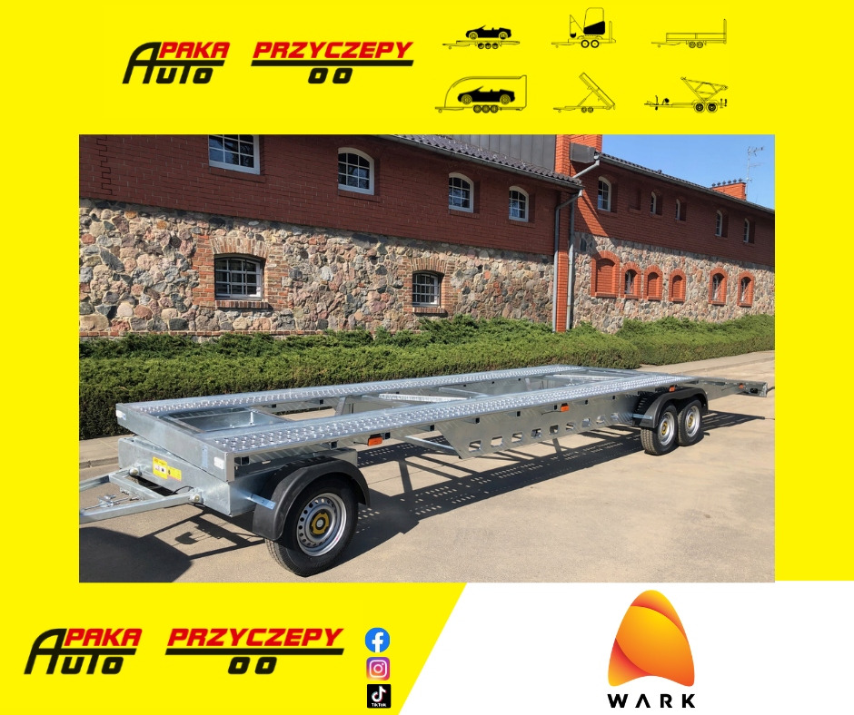 PRZYCZEPA LAWETA DO AUT DŁUŻYCA OBROTNICA 8,5M / CAR TRANSPORTER TRAILER WITH ROTARY 8.5M - Biltransportsläp: bild 1 PRZYCZEPA LAWETA DO AUT DŁUŻYCA OBROTNICA 8,5M / CAR TRANSPORTER TRAILER WITH ROTARY 8.5M - Biltransportsläp: bild 1
