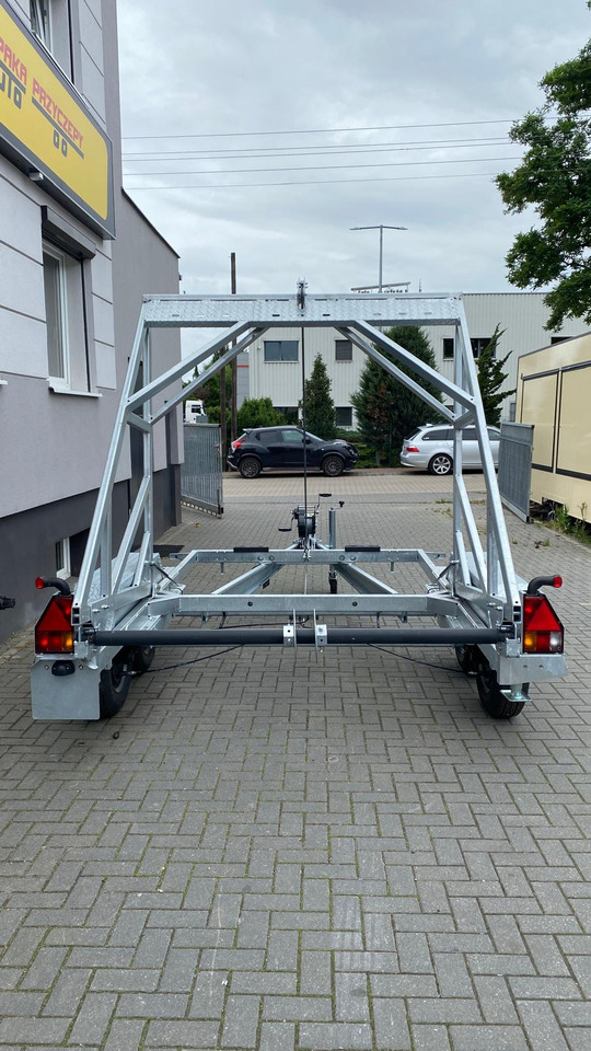 PRZYCZEPA WARK KABLOWA Z WCIĄGARKĄ RĘCZNĄ, DMC 3500 KG / WARK Cable Trailer with Manual Winch, DMC 3500 KG - Kabelsläp: bild 2 PRZYCZEPA WARK KABLOWA Z WCIĄGARKĄ RĘCZNĄ, DMC 3500 KG / WARK Cable Trailer with Manual Winch, DMC 3500 KG - Kabelsläp: bild 2