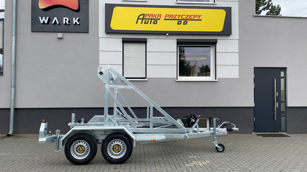 PRZYCZEPA WARK KABLOWA Z WCIĄGARKĄ RĘCZNĄ, DMC 3500 KG / WARK Cable Trailer with Manual Winch, DMC 3500 KG - Kabelsläp: bild 5 PRZYCZEPA WARK KABLOWA Z WCIĄGARKĄ RĘCZNĄ, DMC 3500 KG / WARK Cable Trailer with Manual Winch, DMC 3500 KG - Kabelsläp: bild 5