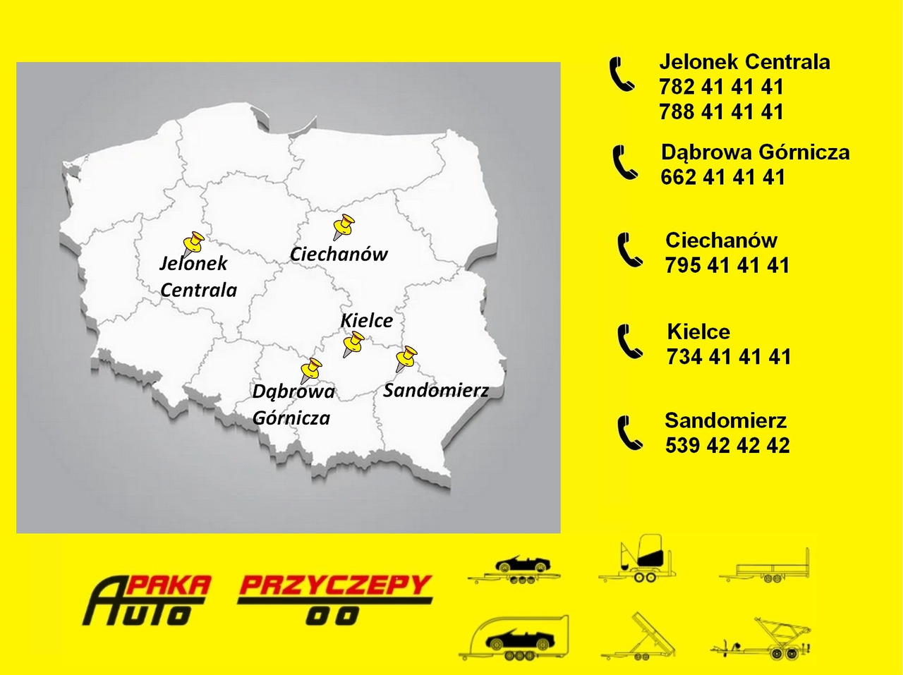 Platforma przyczepa 4x2 WARK dmc 2700 + burty / Platform trailer 4x2 WARK GVW 2700 + sides - Flaksläp: bild 5 Platforma przyczepa 4x2 WARK dmc 2700 + burty / Platform trailer 4x2 WARK GVW 2700 + sides - Flaksläp: bild 5