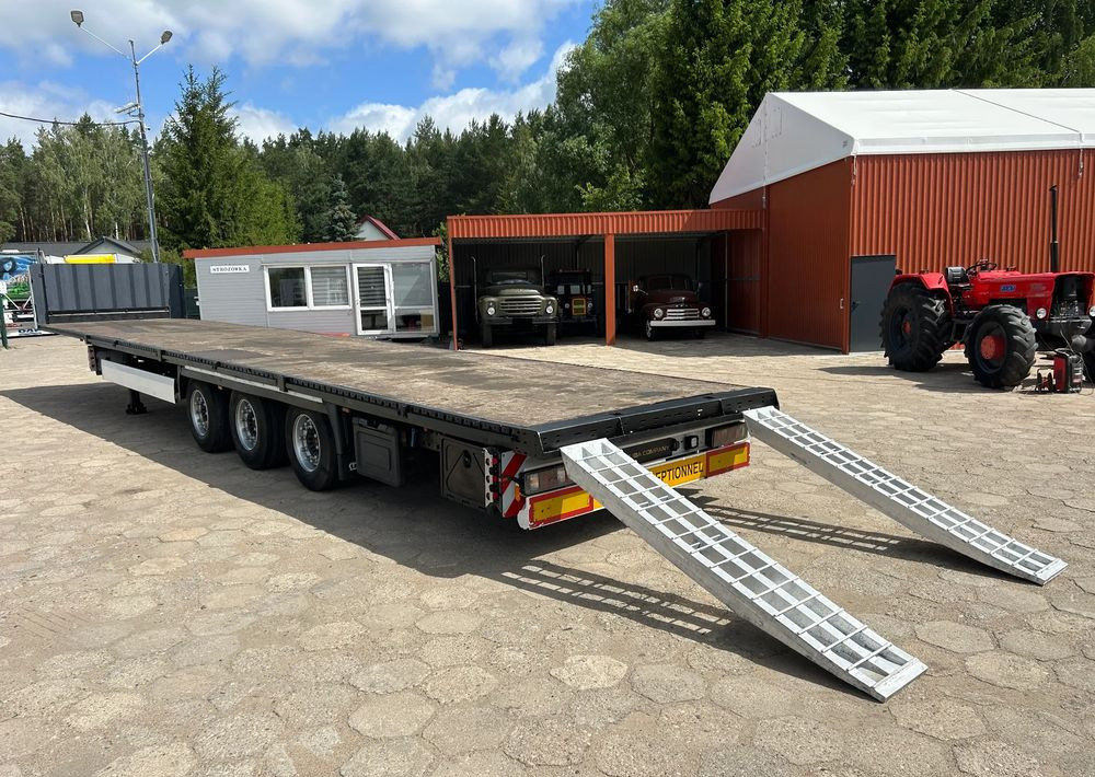 Krone PLATFORMA NISKOPODWOZIOWA z NAJAZDAMI / MEGA R 19.5 / OSIE SAF !! - Låg lastare semitrailer: bild 1 Krone PLATFORMA NISKOPODWOZIOWA z NAJAZDAMI / MEGA R 19.5 / OSIE SAF !! - Låg lastare semitrailer: bild 1