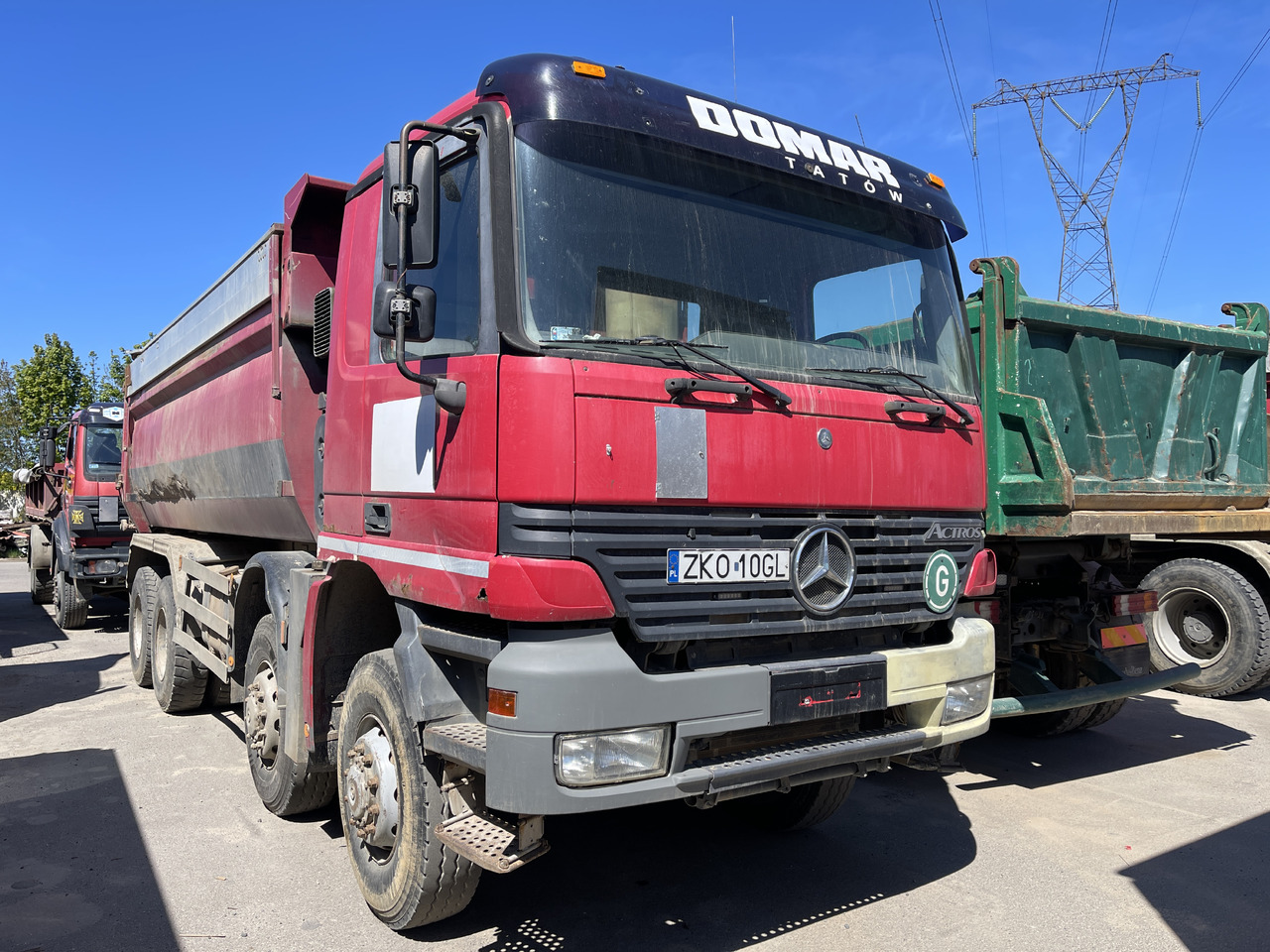 MERCEDES-BENZ Actros 4148 - Tippbil lastbil: bild 1 MERCEDES-BENZ Actros 4148 - Tippbil lastbil: bild 1