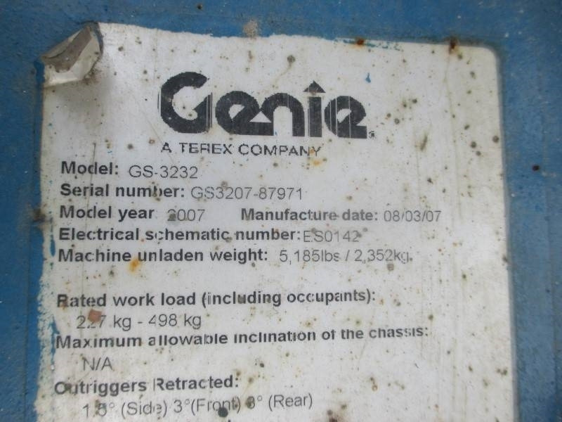Genie GS 3232 - Saxlift: bild 5 Genie GS 3232 - Saxlift: bild 5