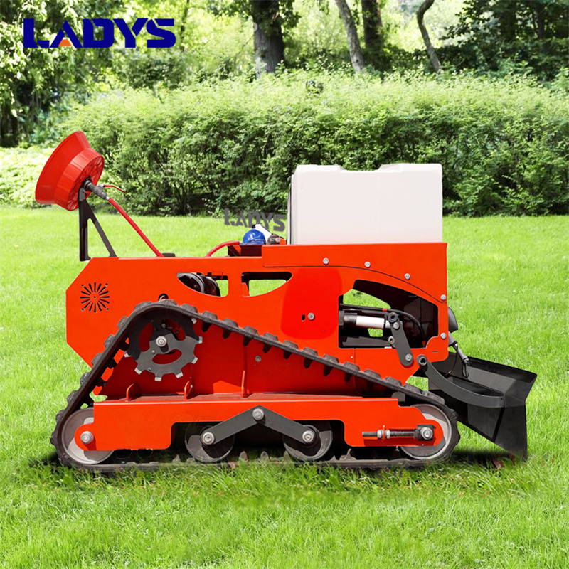 LADYS LD1000 Multi-function remote control lawn mower Track crawler gasoline gas All-terrain Agricultural Sprayers Pesticide spraying lawn mower for sale - Gräsklippare: bild 2 LADYS LD1000 Multi-function remote control lawn mower Track crawler gasoline gas All-terrain Agricultural Sprayers Pesticide spraying lawn mower for sale - Gräsklippare: bild 2