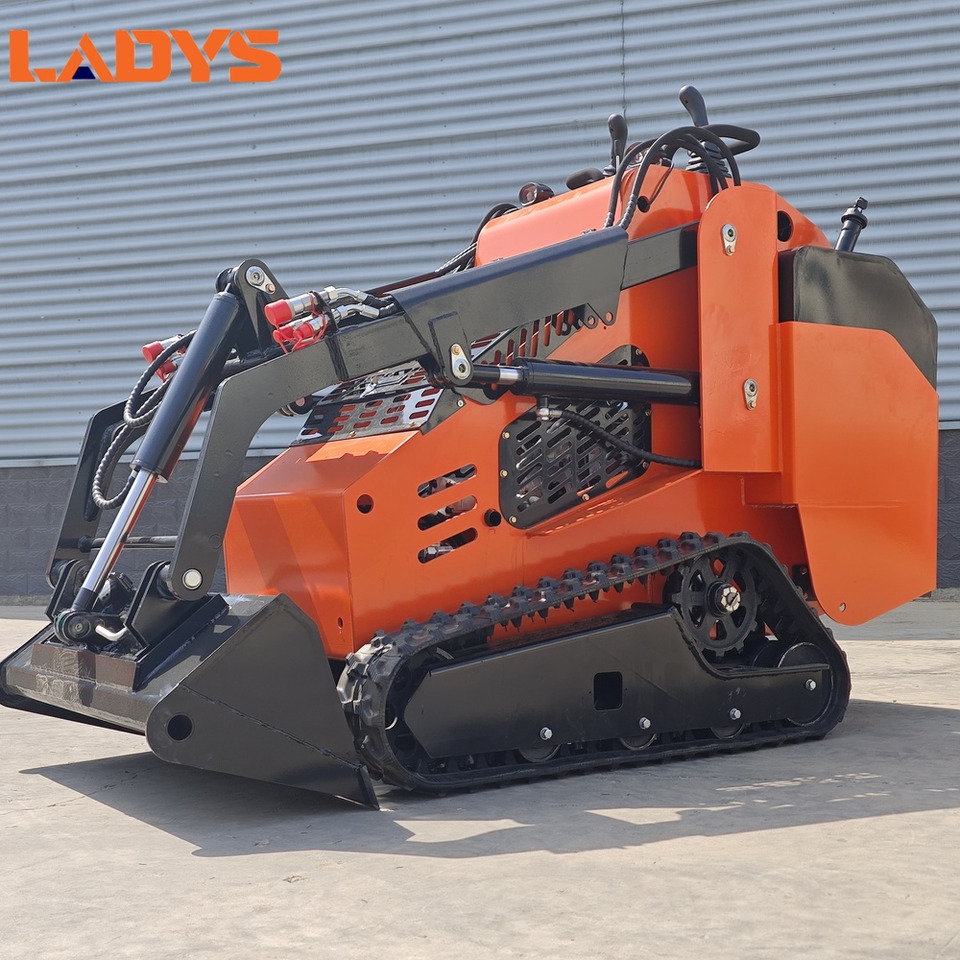 LADYS Free Shipping Mini Skid Steer Loader Compact Track Electric/Diesel Chinese Mini Skid Steer Loader For Sale With Mini Skid Steer Attachments 4 In 1 Bucket - Kompaktlastare/ Slirstyrda lastare: bild 3 LADYS Free Shipping Mini Skid Steer Loader Compact Track Electric/Diesel Chinese Mini Skid Steer Loader For Sale With Mini Skid Steer Attachments 4 In 1 Bucket - Kompaktlastare/ Slirstyrda lastare: bild 3