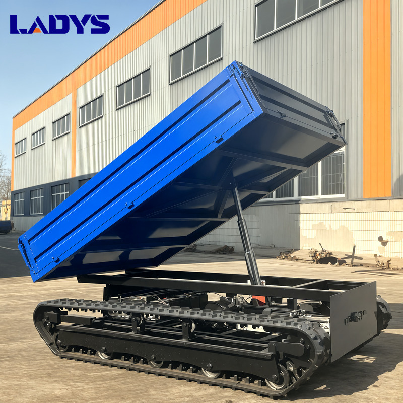 Ny Tippvagn för lantbruk LADYS Electric Remote Control Transporter Agricultural Orchard Farm Electric Utv Material Handling Equipment All Terrain Transport Vehicle: bild 13