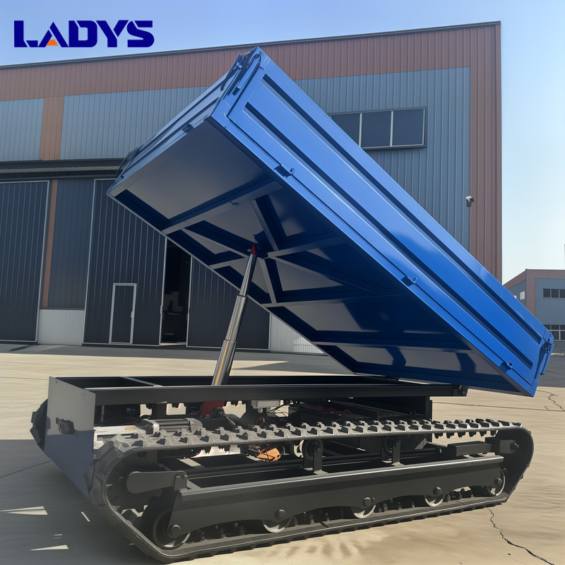Ny Tippvagn för lantbruk LADYS Electric Remote Control Transporter Agricultural Orchard Farm Electric Utv Material Handling Equipment All Terrain Transport Vehicle: bild 14