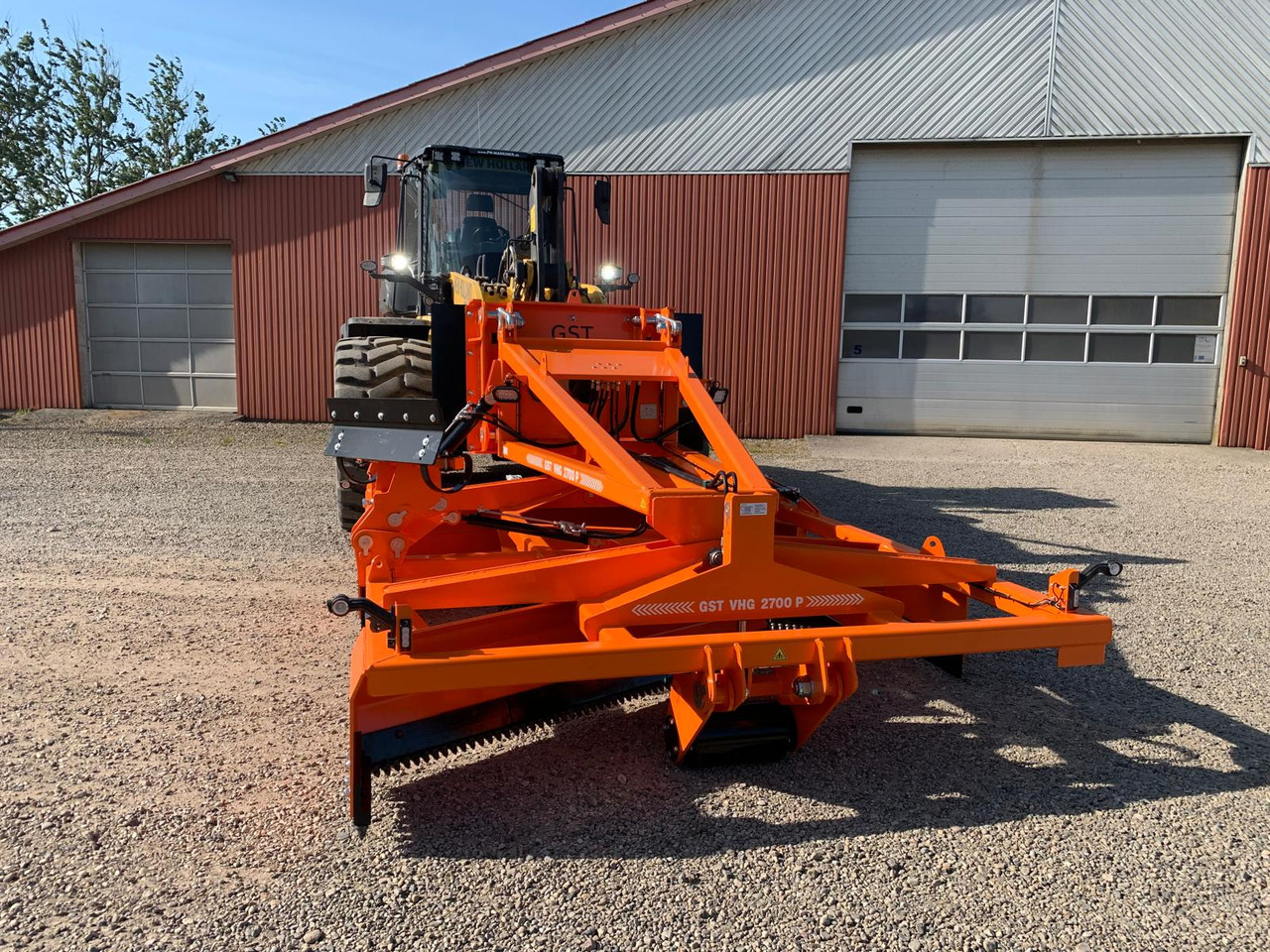 GST VHG 2700P Grader Attachment Wheel loader Grader gravel road - Väghyvel: bild 2 GST VHG 2700P Grader Attachment Wheel loader Grader gravel road - Väghyvel: bild 2