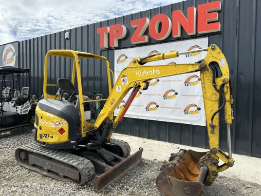 Kubota U27-4 à 19900€ HT - Minigrävmaskin: bild 5 Kubota U27-4 à 19900€ HT - Minigrävmaskin: bild 5
