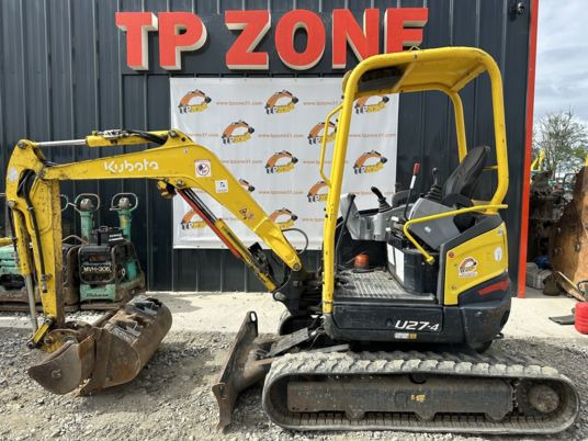 Kubota U27-4 à 19900€ HT - Minigrävmaskin: bild 4 Kubota U27-4 à 19900€ HT - Minigrävmaskin: bild 4